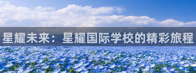 蓝狮娱乐.ccm：星耀未来：星耀国际学校的精彩旅程