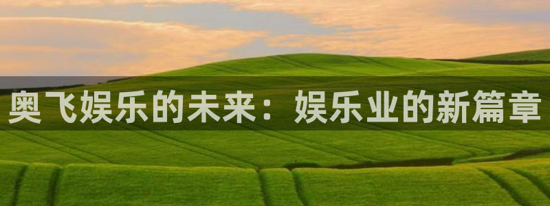 蓝狮娱乐pg电子游戏在线玩：奥飞娱乐的未来：娱乐业的新篇章