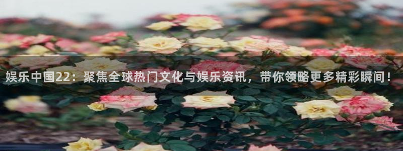 蓝狮娱乐vip麻将胡了：娱乐中国22：聚焦全球热门文化与娱乐资讯，带你领略更多精彩瞬间！